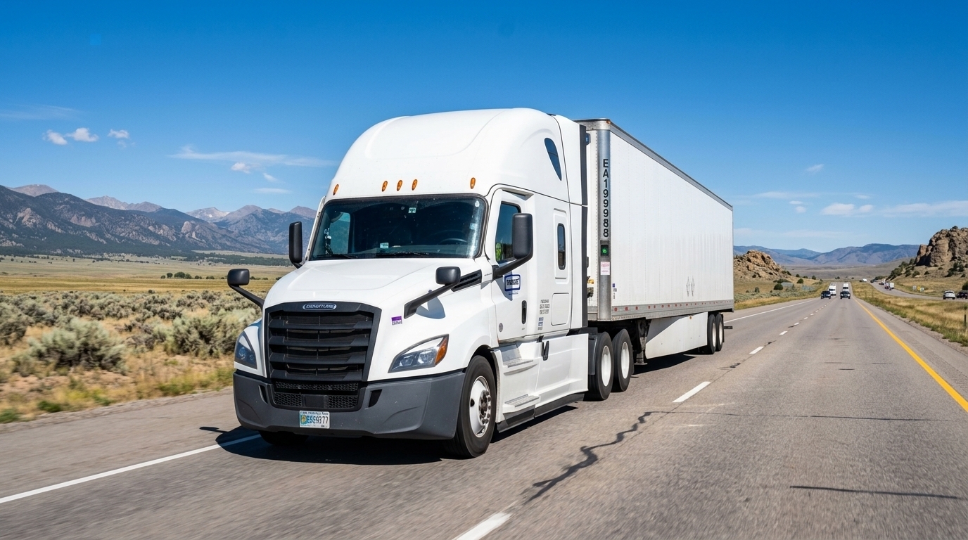 refrigerated truck